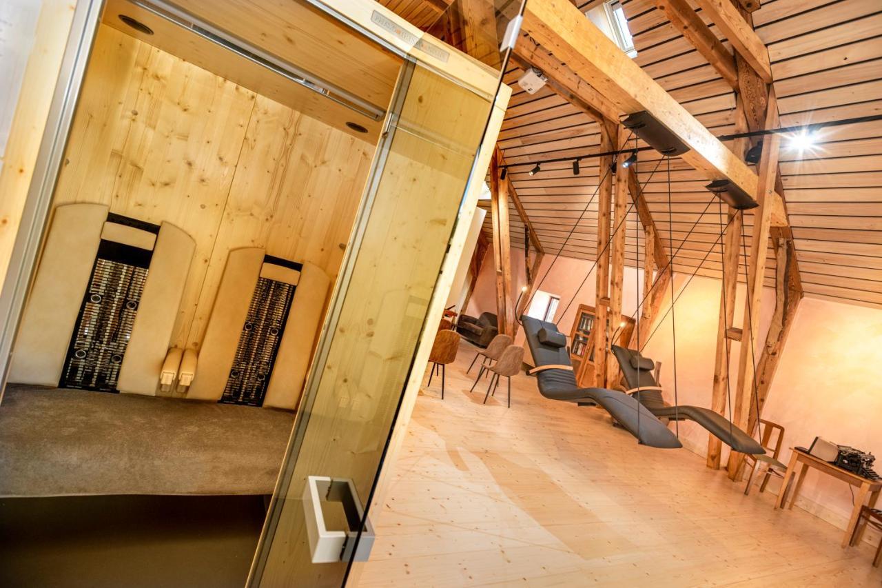 Hotel Restaurant De La Poste Et La Grange Detente, Espace Bien-Etre Châteauneuf-de-Randon エクステリア 写真